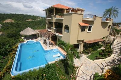 Villa For rent in Bahias de Huatulco, Oaxaca, Mexico